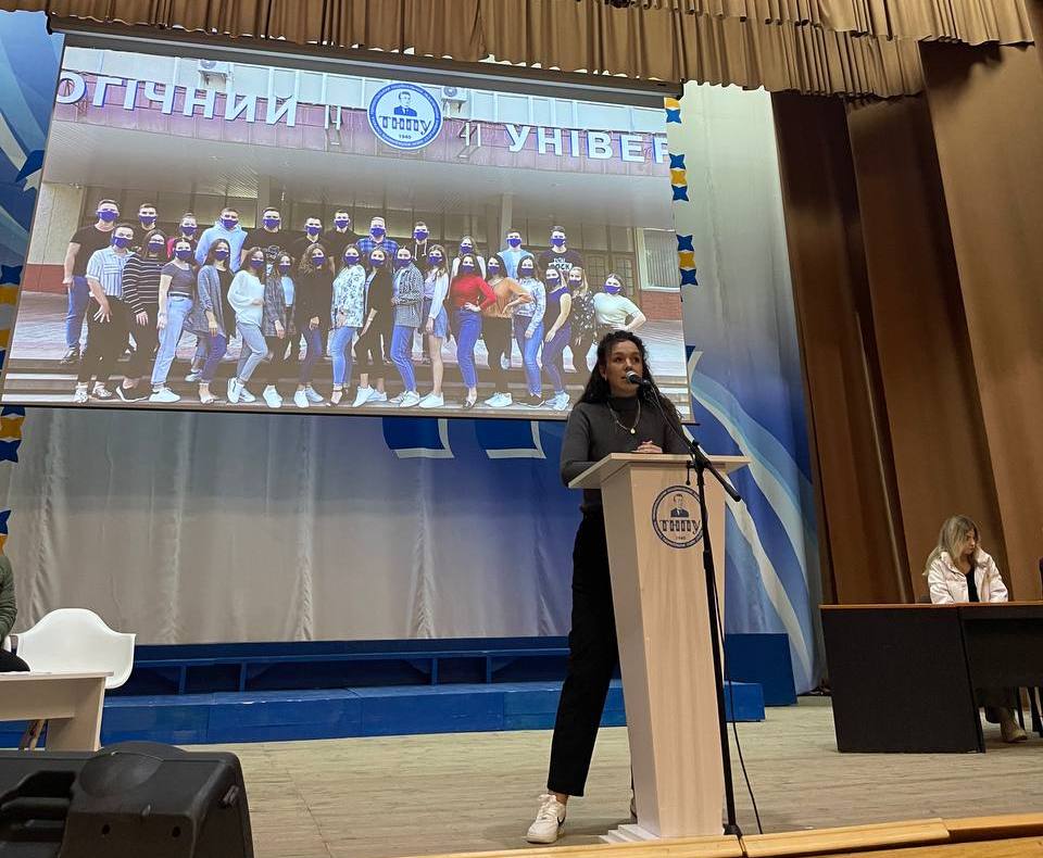 Звіт заступниці голови студентського уряду